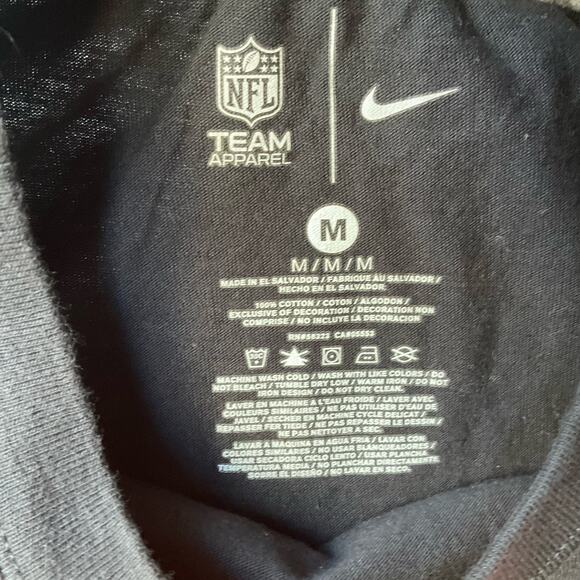 Nike & NFL Men’s Short Sleeve T-shirt Size M, Black, Browns Just Do It - Picture 6 of 7